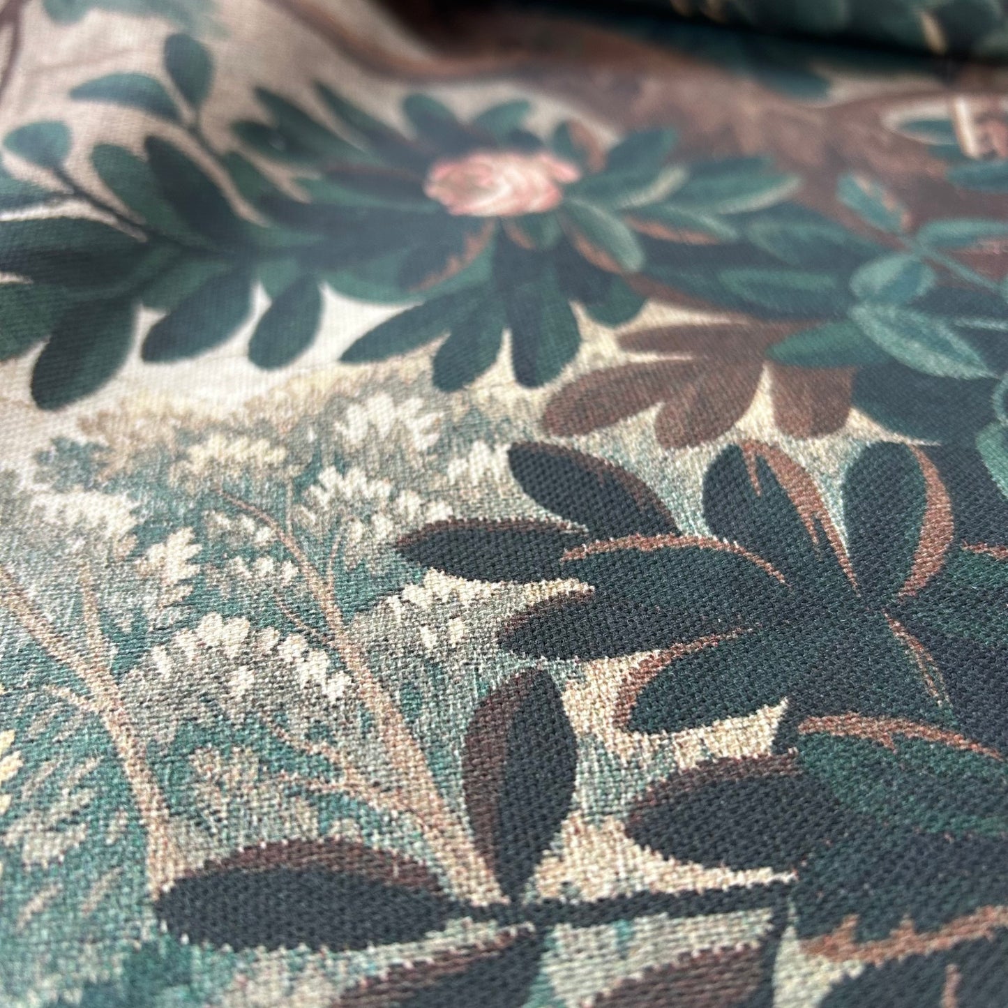 Vintage Art Textile Panel | Verdure