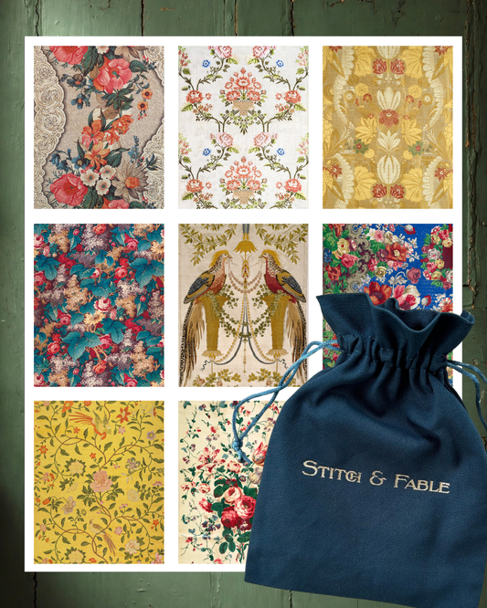 Mini Print Gift Set | Antique Wallpaper