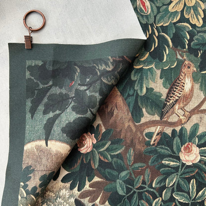 Vintage Art Textile Panel | Verdure