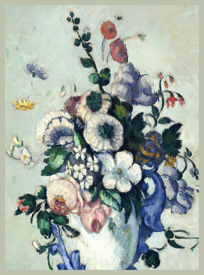 Vintage Art Textile Panel | Rococo Vase