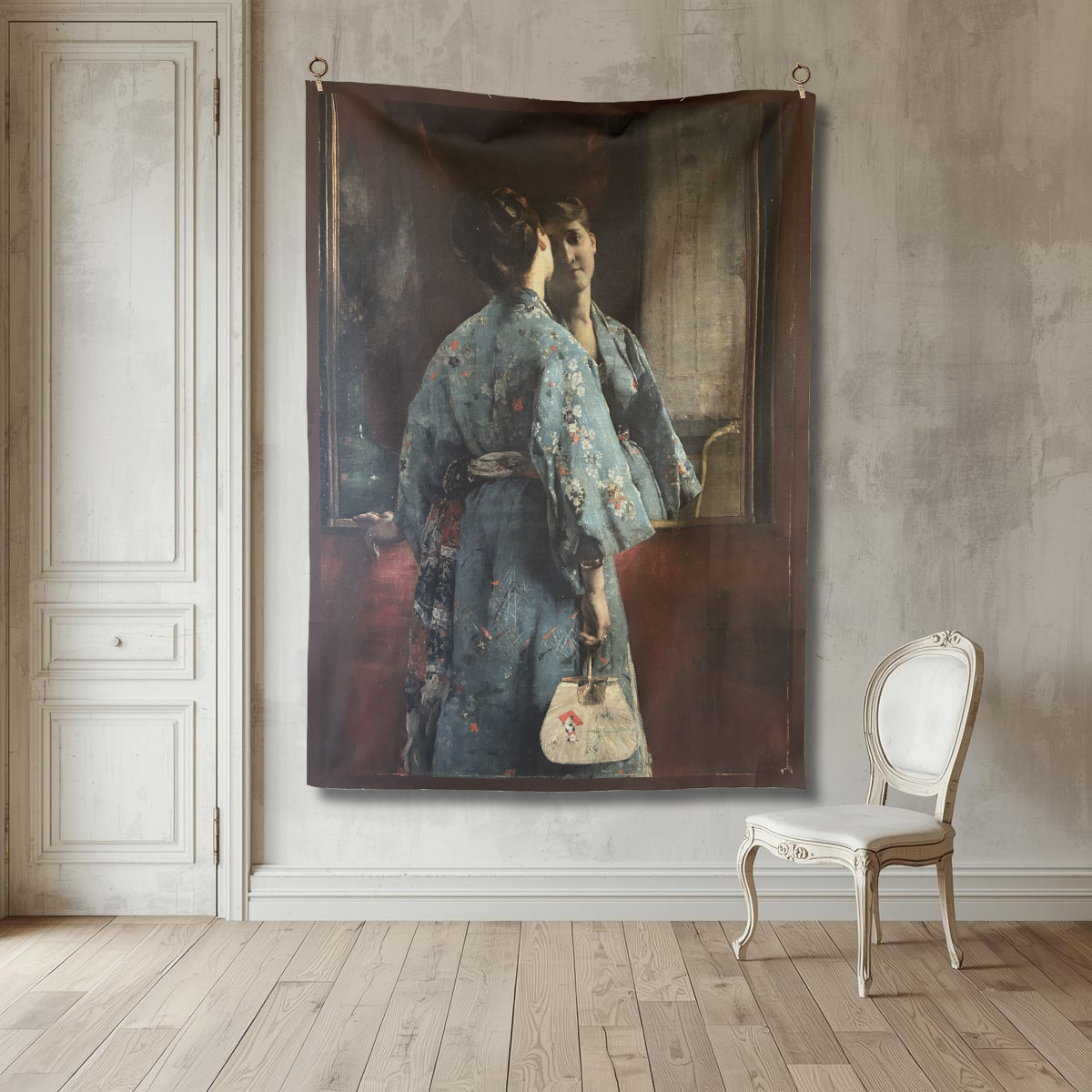 Vintage Art Textile Panel | The Japanese Robe