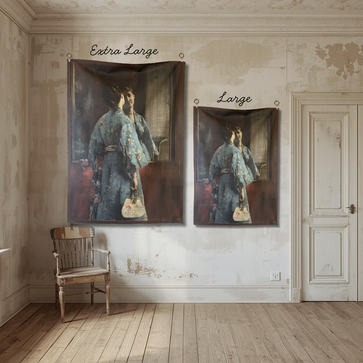 Vintage Art Textile Panel | The Japanese Robe