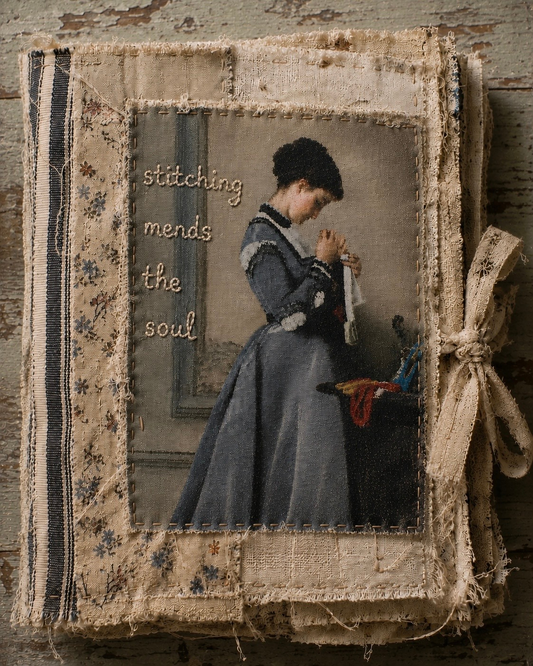 Complimentary LIMITED EDITION Vintage Art Fabric Print | Penelope