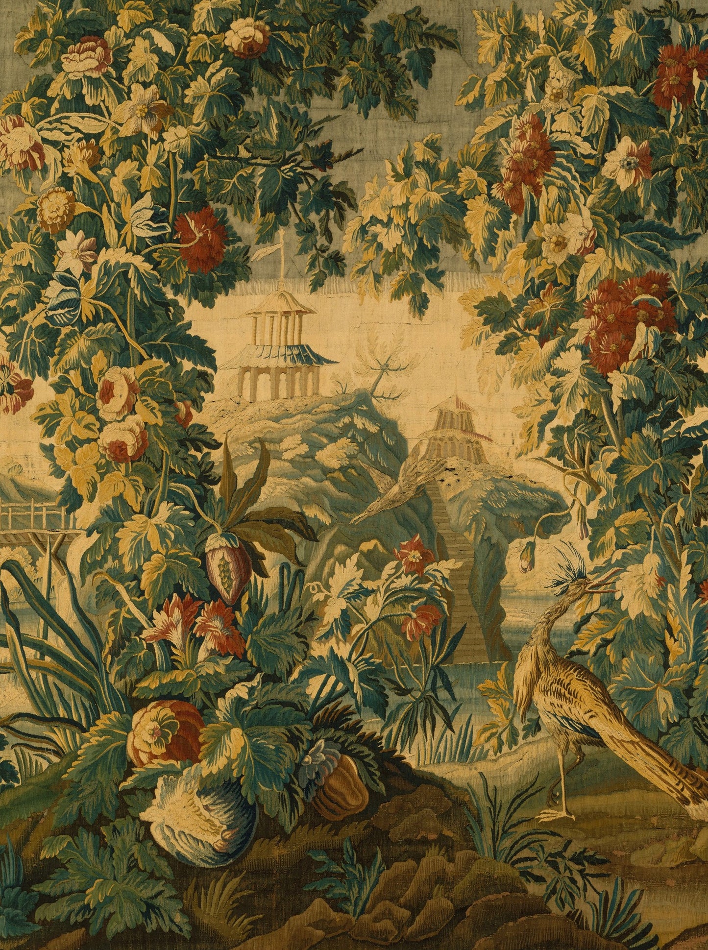 Vintage Art Fabric Panel | No: 258.202